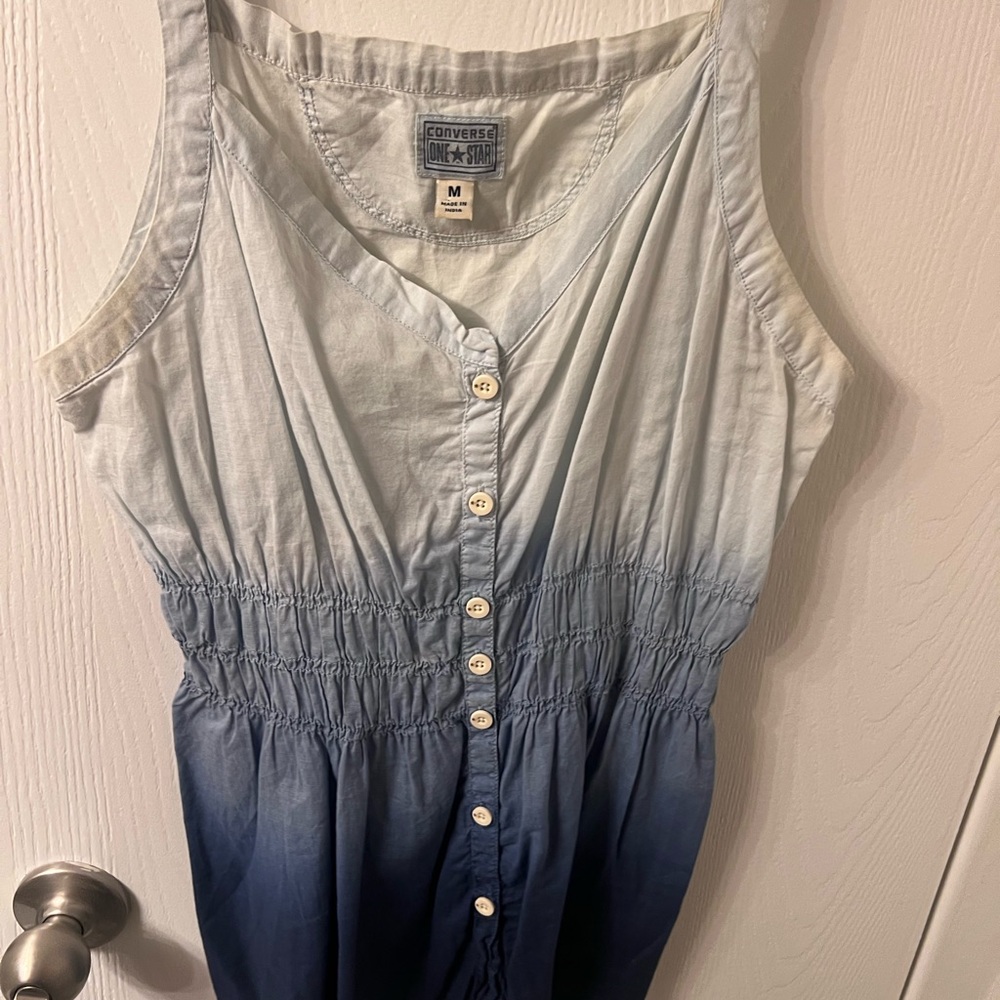 Converse Blue Ombre Sleeveless Dress - Picture 1 of 4